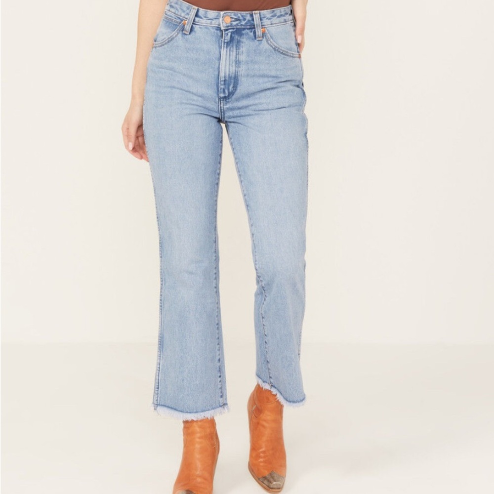 Wrangler Wrock High Rise Kick Flare Jeans